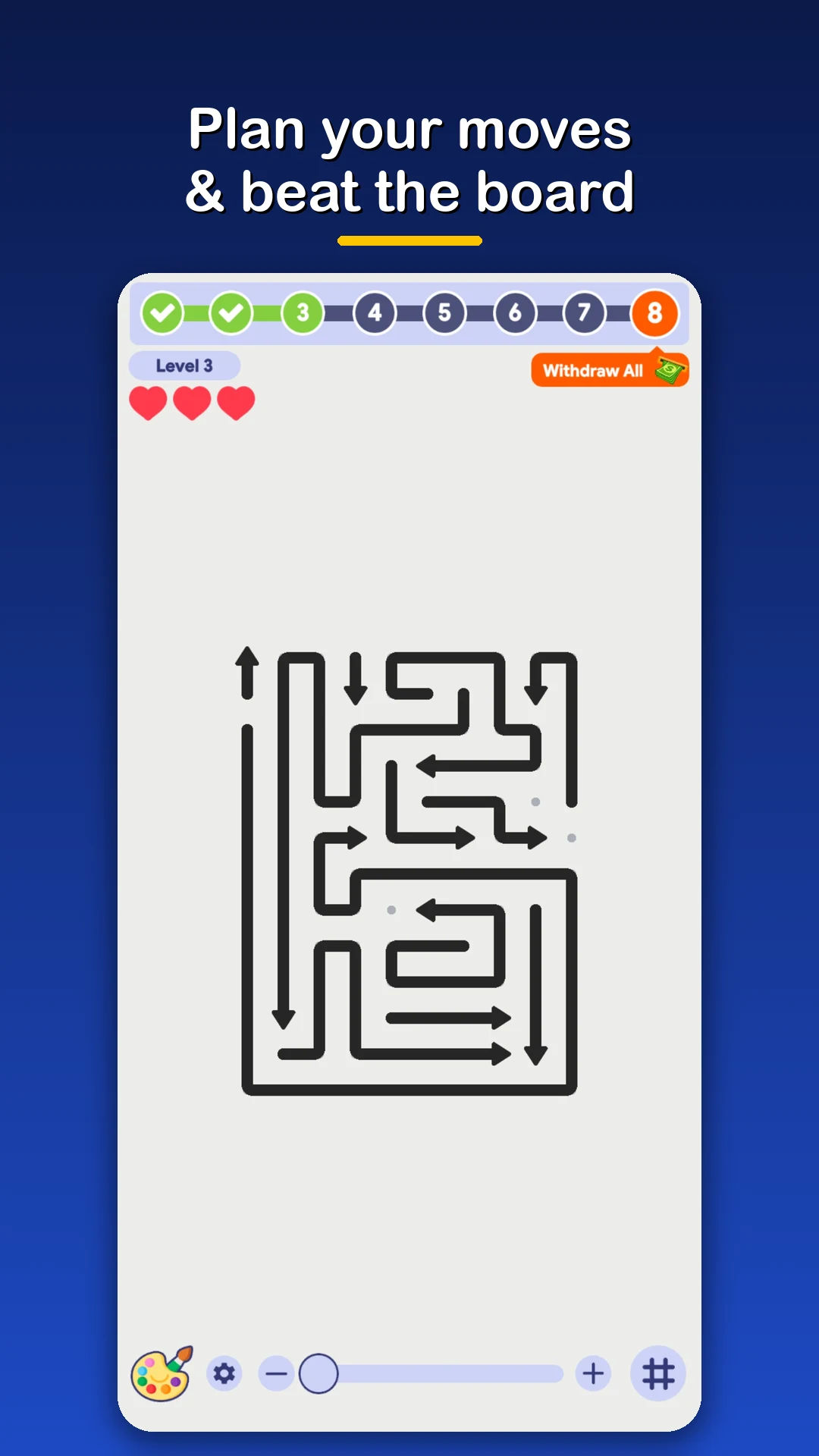 Arrow Dash - Brain Puzzle screenshot